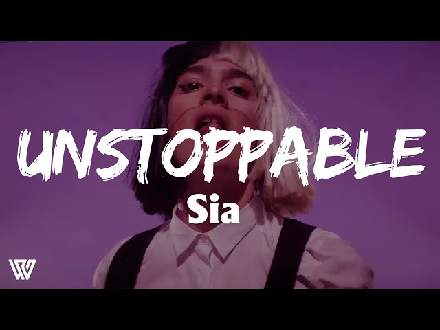 Sia - Unstoppable (Letra/Lyrics) class=
