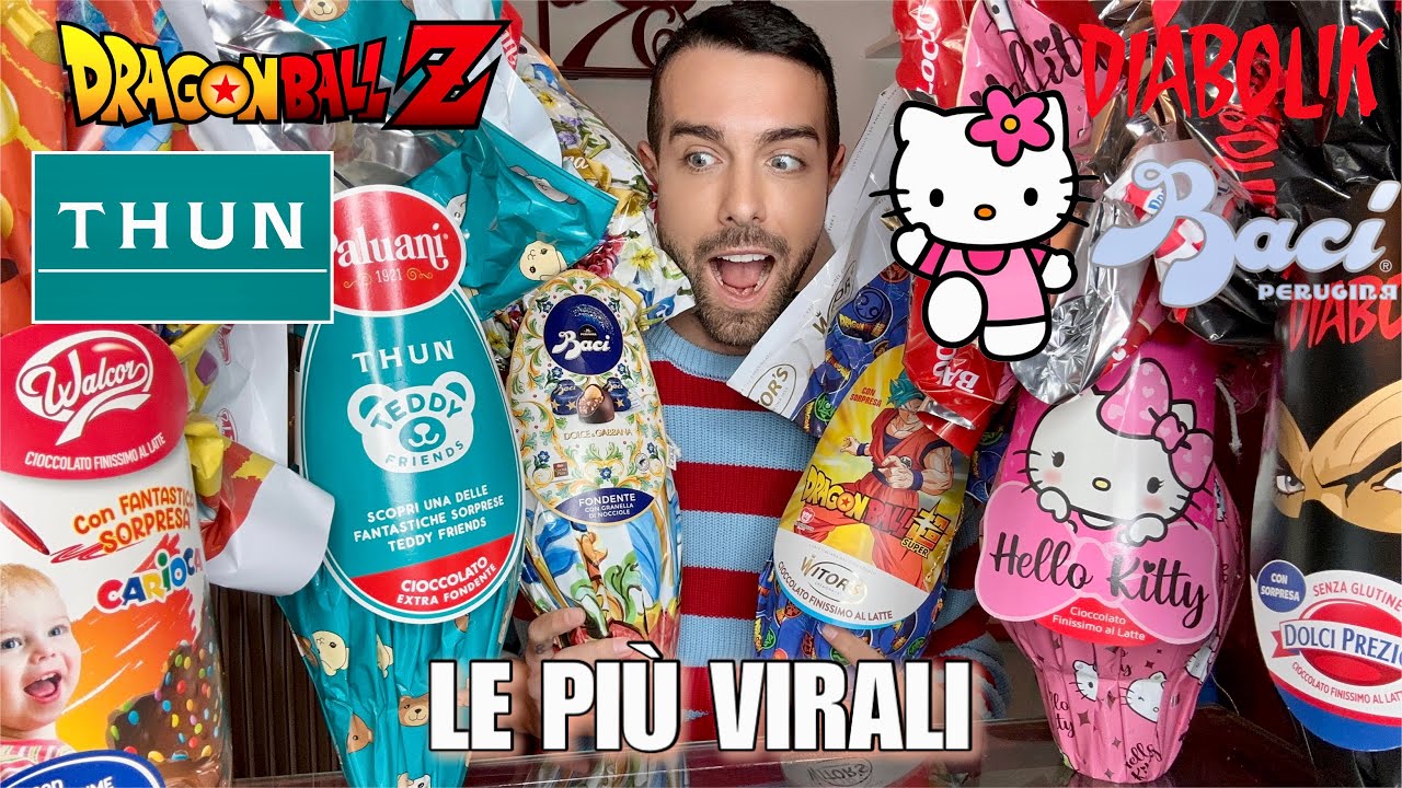 HO COMPRATO TUTTE LE UOVA DI PASQUA PIÙ RICHIESTE DEL 2023 E LE APRIAMO INSIEME: PREZZI E SORPRESE