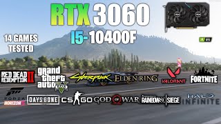 RTX 3060 + i5 10400F : Test in 14 Games - RTX 3060 GAMING