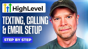 Texting, Calling, And Email Setup In GoHighLevel!