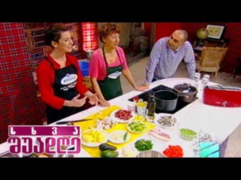 სხვა შუადღე - ხორცის სუპი სოკოთი და ქერის ბურღულით - 17 იანვარი, 2013