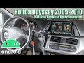 Honda Odyssey 2005-2010 Nav/Res OEM Head unit conversion to full Android tablet.