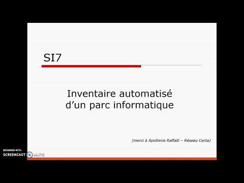 Présentation OCS Inventory NG