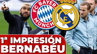 REACCIÓN BAYERN MUNICH con el NUEVO SANTIAGO BERNABÉU ¡Flipan!