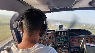 Landing a Socata Tobago (TB-10) at Hicks Airfield (KT67)