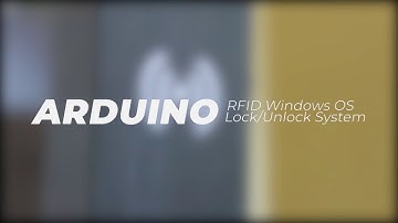 ARDUINO RFID WINDOWS OS LOCK UNLOCK SYSTEM