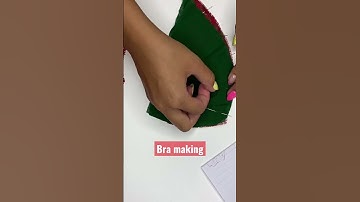 Sewing bra cups #shorts #tutorial