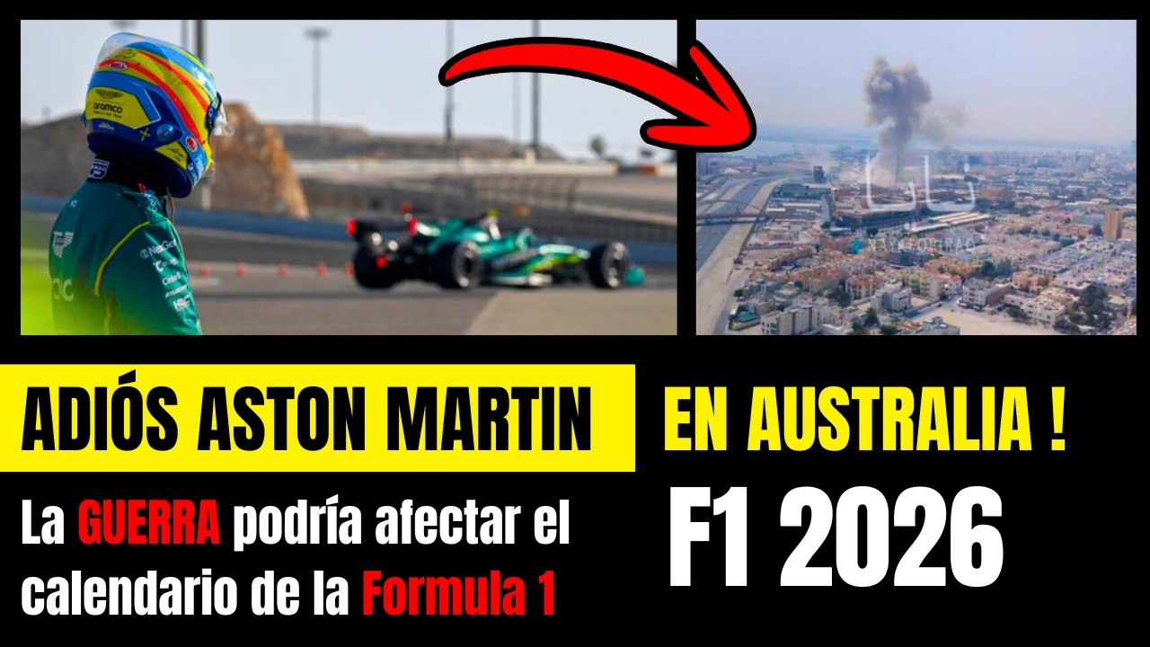 🚨 Aston Martin podría NO salir en el GP de Australia por culpa de Honda