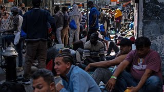 Migrant crisis intensifies in New York