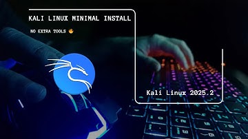 Kali Linux 2025.2 (Installer) Minimal Installation Tutorial (No Extra Tools, Just Updates)