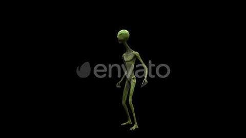 4K Alien Look Around | Motion Graphics - Envato elements