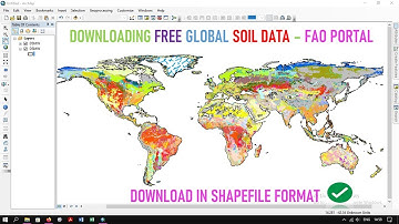 Downloading Free Global Soil Data | Shapefile | FAO