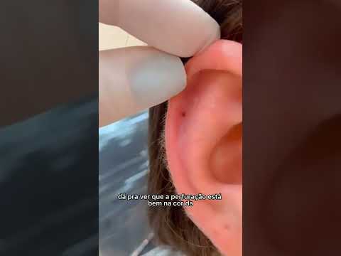Vídeo: Por quanto tempo um piercing helix dói?