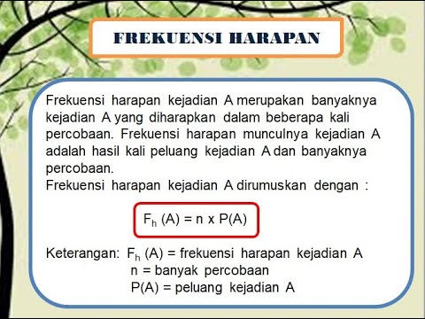 Apa Itu Frekuensi Harapan Apa Itu Frekuensi Harapan