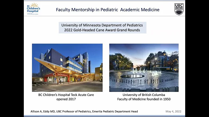 "Faculty Career Mentorship in Pediatric Academic M...