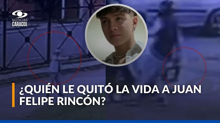 Caso Juan Felipe Rincón: nadie tiene certeza de dónde salió la bala que acabó con su vida