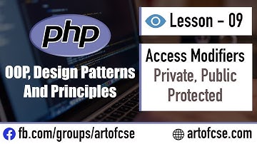 Object Oriented PHP Bangla Tutorial - 09 Access Modifiers