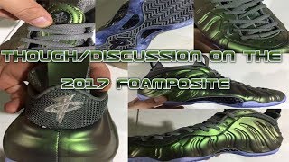 Thoughts/Discussion On The 2017 Foamposite
