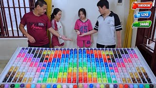 👉 Color Ball Sorting Showdown | ASMR Puzzle Battle ☆ level 02 screenshot 3