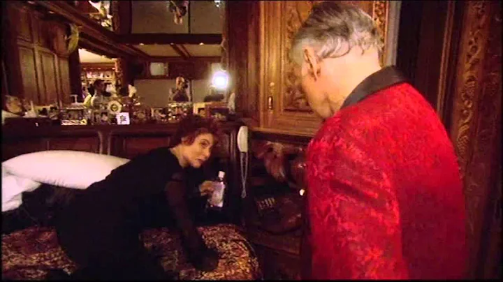Hugh Heffner shows Ruby Wax his celebrity photos, ...