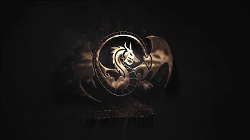 2753  - Gold Particles epic mistery Logo Reveal animation intro