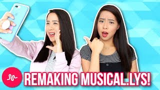 MY TWIN REMAKES MY MUSICAL.LYS! | Caleon Twins