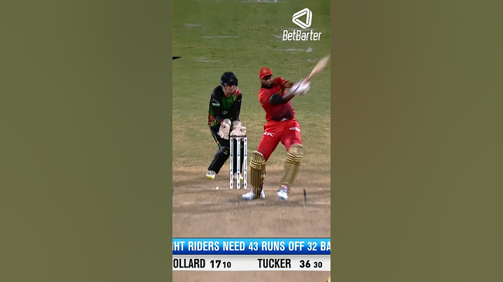 Kieron Pollard smashes FOUR sixes in a row! 🤯