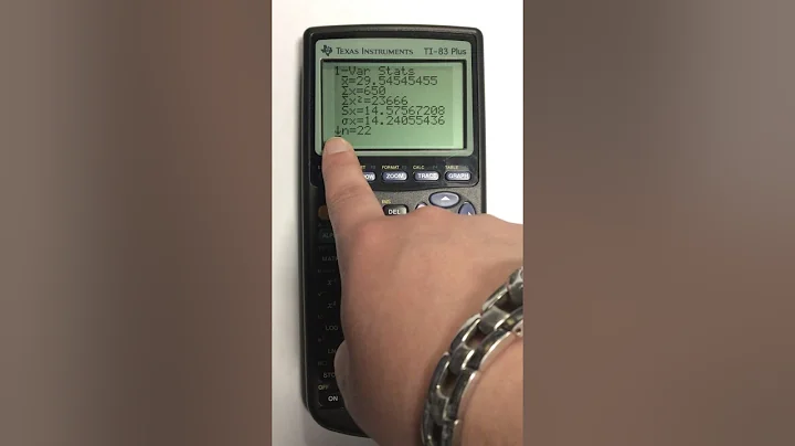 Finding the 5 Number Summary in TI 83 Graphing Calculator