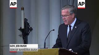 Bush Eulogy: First Lady of 'Greatest Generation'