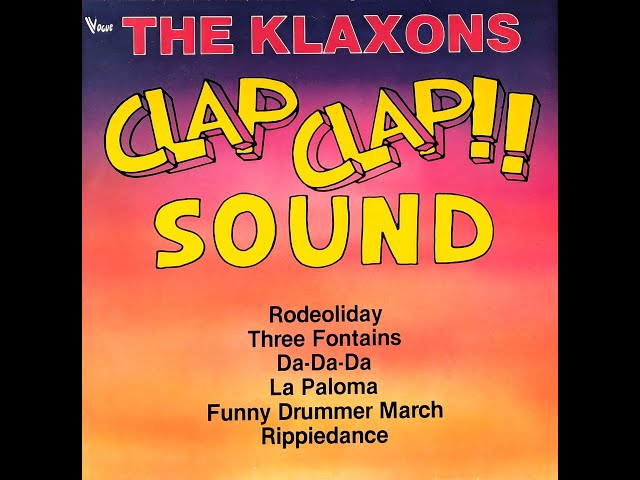 The Klaxons   " Clap Clap!! Sound "   Album  (1984)