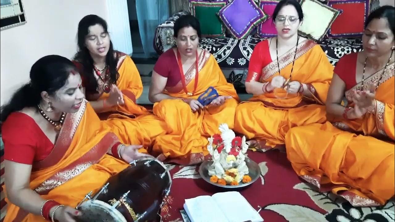 shiv gora ji ke laal Padharo Kirtan mein Ganesh Chaturthi special bhajan 2023 🙏🌹 YouTube