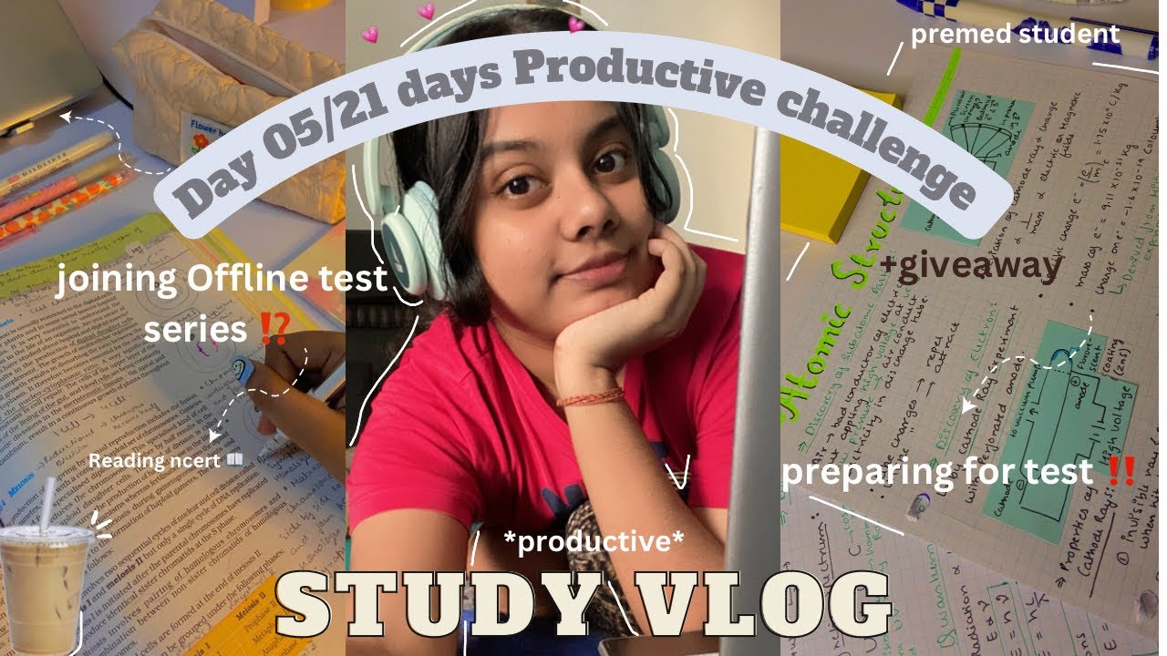 Study Youtube STUDY VLOG 🌸 ~ living alone, study, cooking, notes📝,asmr | neet ...
