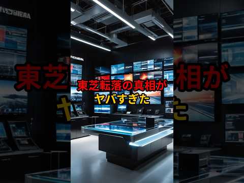 東芝転落の真相がヤバすぎた #雑学 #ビジネス
