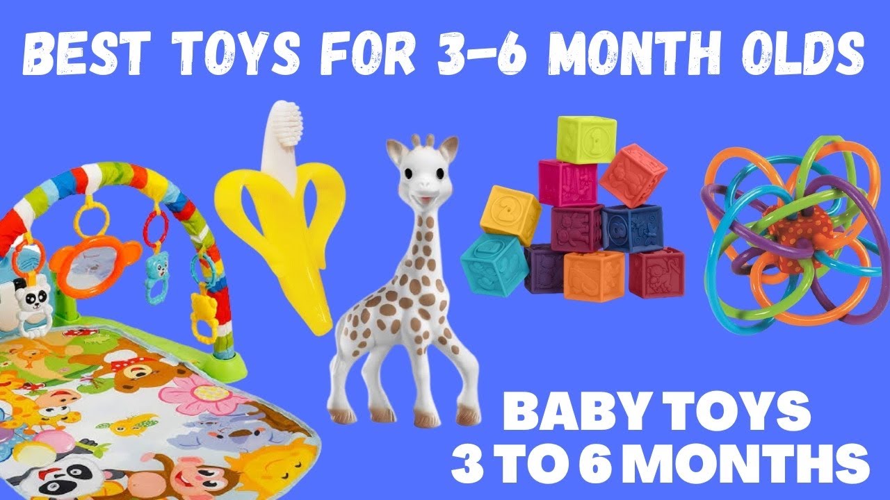 Baby Toys For 3 To 6 Months II Best Toys For 3-6 Month Olds (2023) 