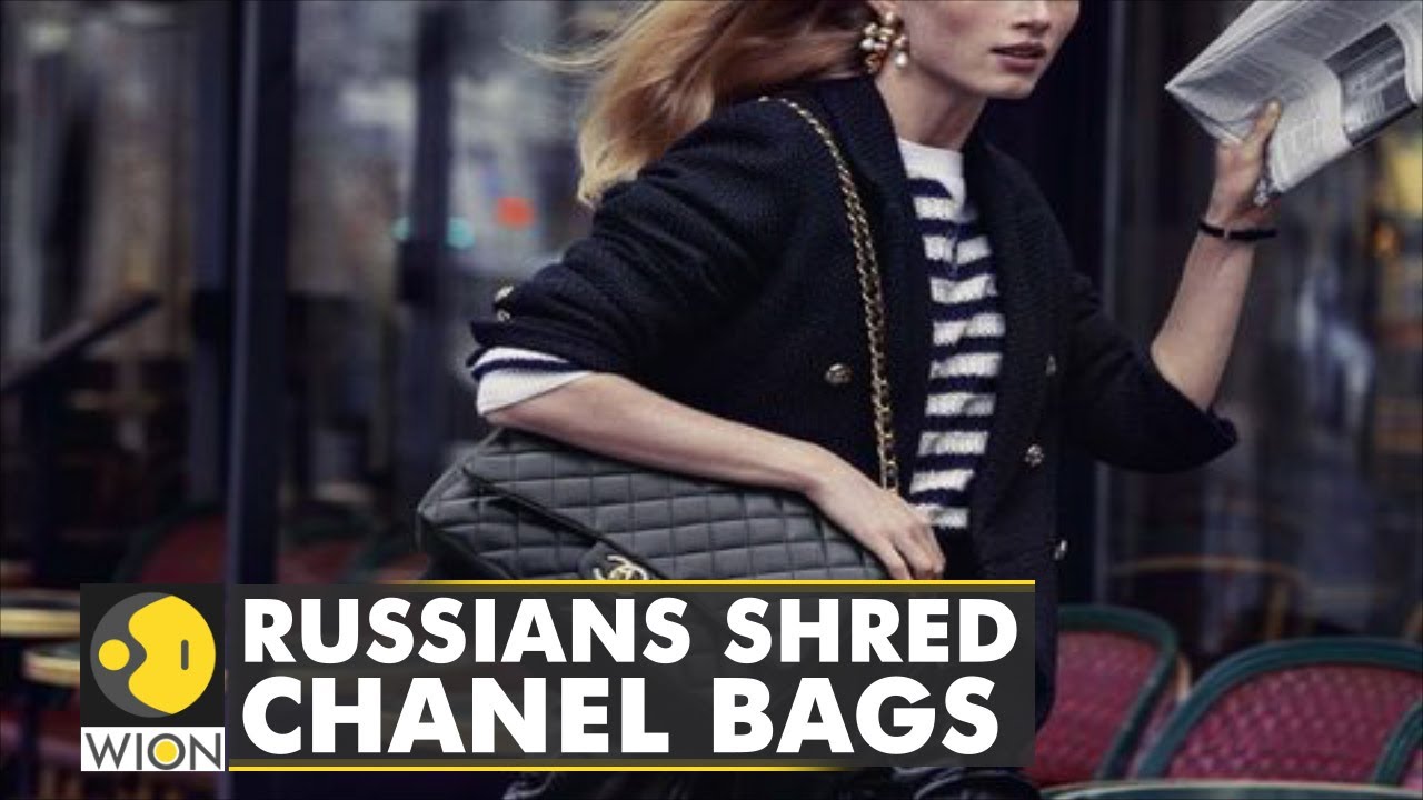 Chopping up Chanel: Russian influencers chop down Chanel bags worth $7,000  each