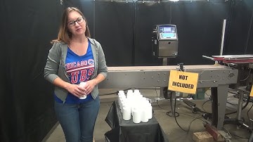 Video Jet Coder Ink Jet 1220 Demonstration