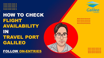 Air Ticketing Training ! How to Check Flight Availability in Galileo Travelport ! GDS Learning !