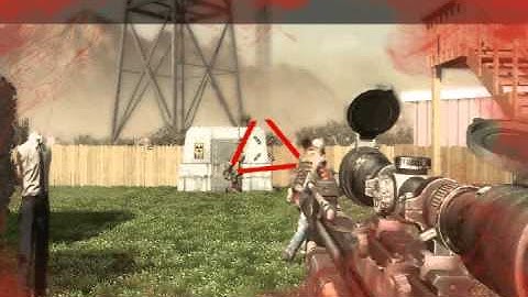 Predator style no-scope- Black Ops