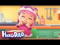 Baking Cookies | Hero Dad | Cartoon for Toddlers and Children | 1 Hour +