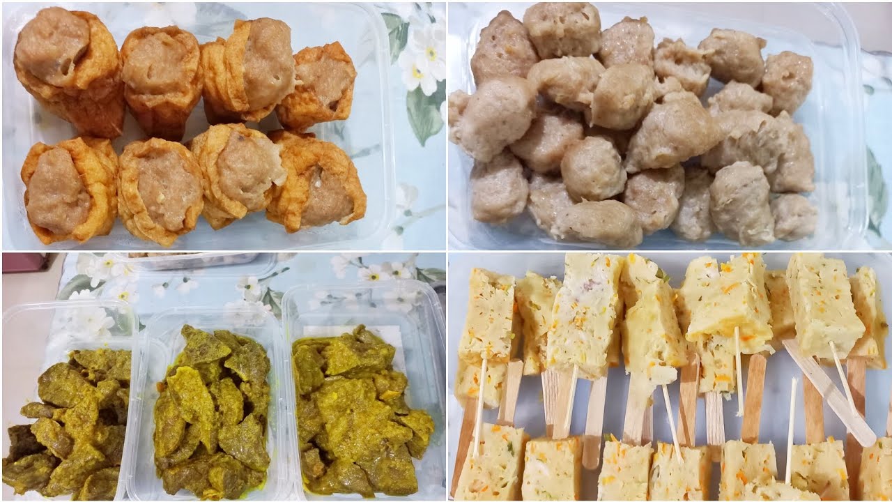 CARA MUDAH BIKIN LAUK/BELÌ ADONAN BAKSO🍒🥚🥩