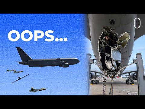 Boeing KC-46 Boom Detaches During Refueling