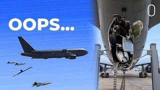 Boeing KC-46 Boom Detaches During Refueling