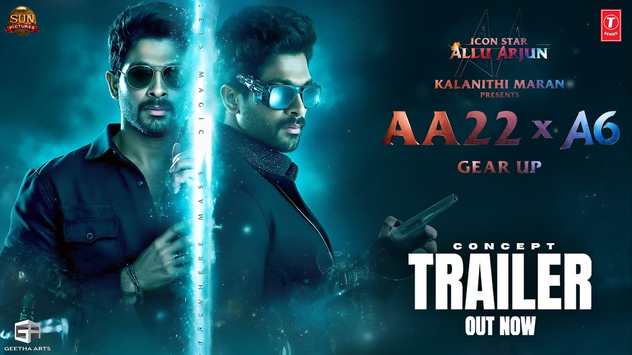 AA22 x A6 : Official Concept Trailer | Allu Arjun | Deepika Padukone ...