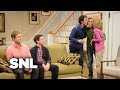 Kissing family brecken brings his boyfriend home  snl