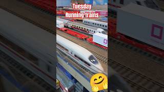 Modelleisenbahn H0 Trainspotting #trix #sudexpress #moba #modelrailroad #h0scale #shorts #trains