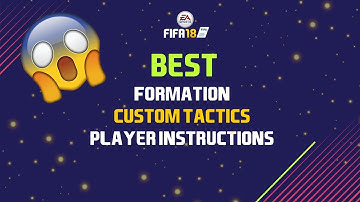 FIFA 18 - Best Formation, Best Player Instructions & Best Custom Tactics