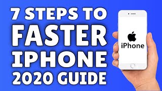 How to speed up iphone (2020) | 7 steps make your much faster!if you
find that is slowing down, there's a few tricks can use mak...