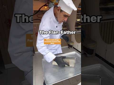 Flan Creator Culinary Innovator And Living Legend España Spain