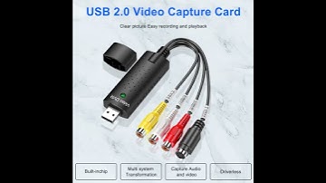 USB Video Capture Card Easy Cap VHS VCR Mini DV Hi8 DVD to Digit