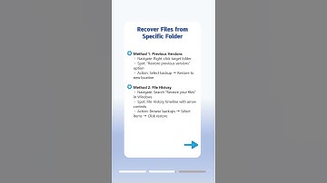 Recover Files Deleted from a Specific Folder? Here’s How 👇#filerecovery #folder #windowstips